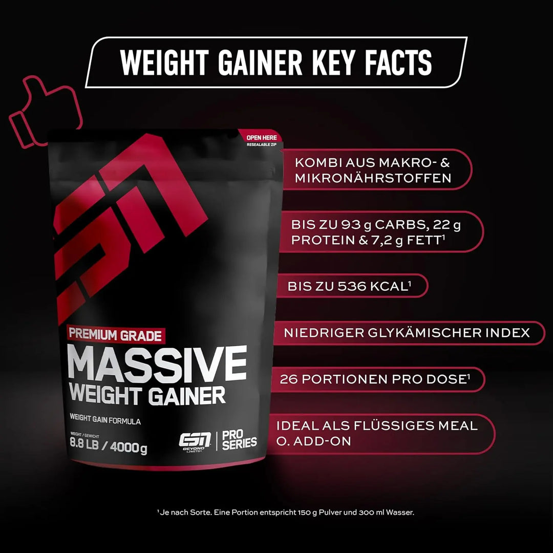 ESN Massive Weight Gainer 4000g ESN