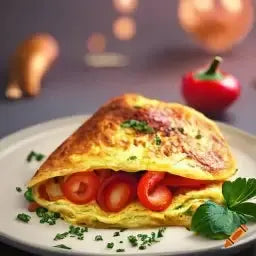 Nutrition Army: Gesundes und proteinreiches Omelett mit Gemüse Banner