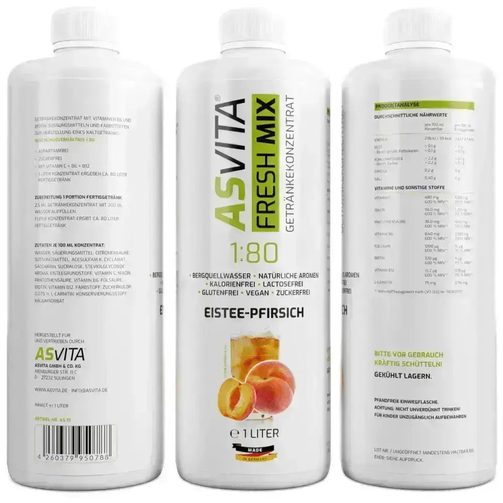 ASVita Fresh Mix Mineralgetränk - 1L