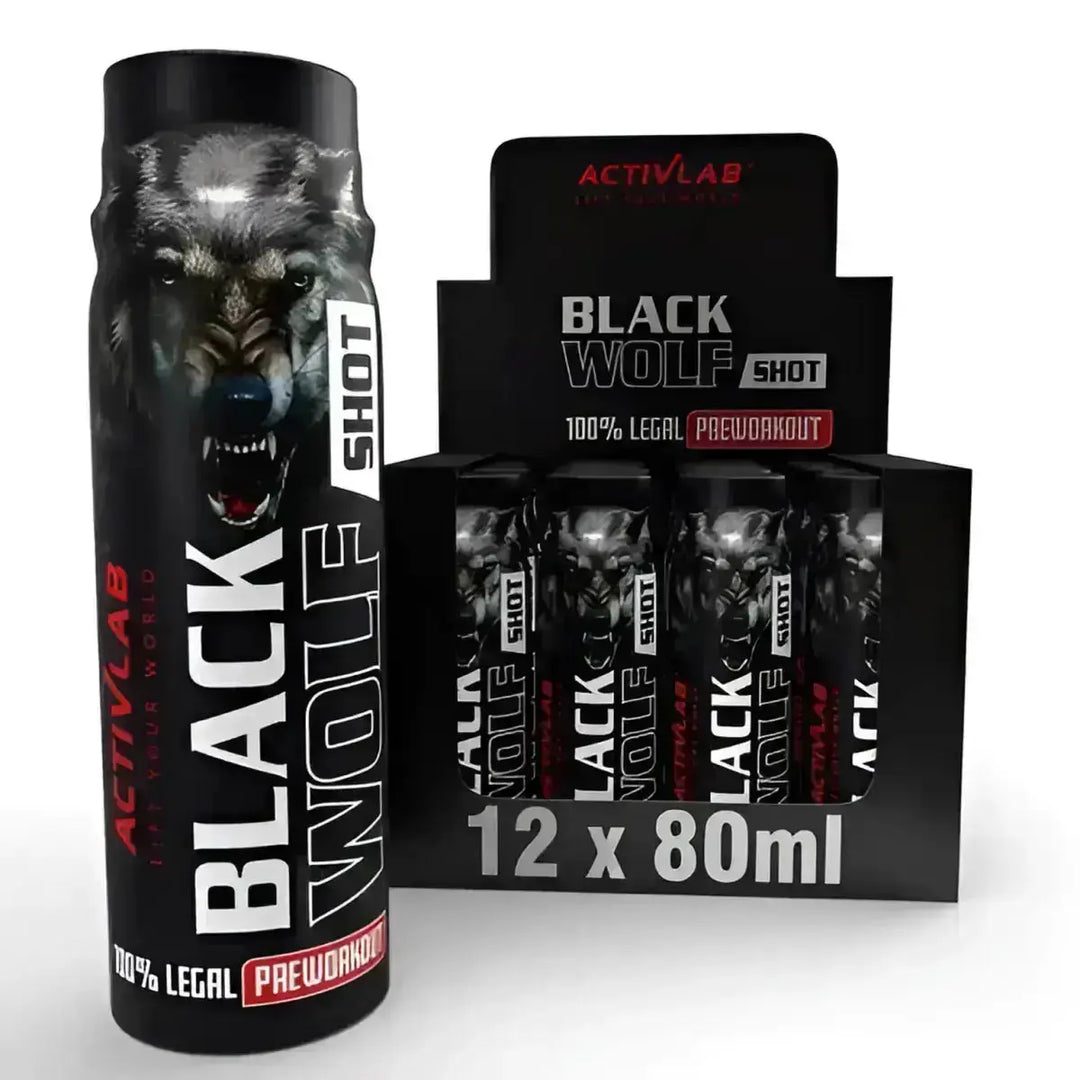 Activlab Black Wolf Shot Preworkout 12 x 80ml