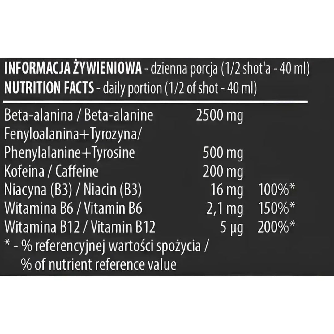 Activlab Black Wolf Shot Preworkout 12 x 80ml