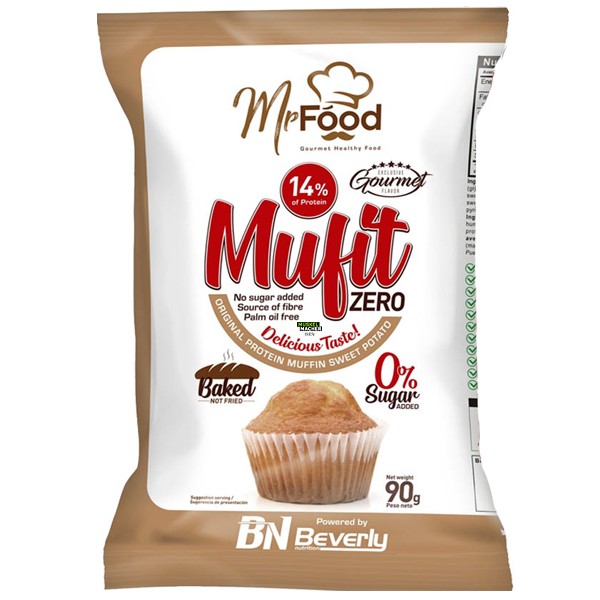 Beverly Nutrition Mufit 24 Stück 12 Packungen à 2 Einheiten x 90g
