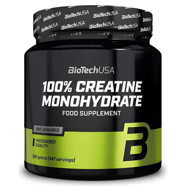 BioTech Creatine Monohydrate 500g Dose - Sportnahrung