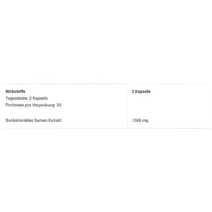 BioTech Fenugreek 60 Kapseln