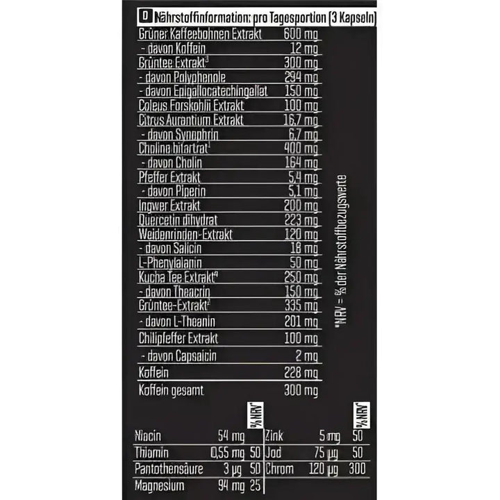 Body Attack LIPO 100-HARDCORE - 60 Caps