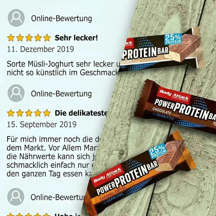 Body Attack Power Protein Bar 24x35g