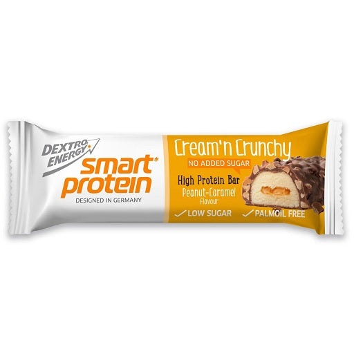 Dextro Energy Smart Protein Cream'n Crunchy Bar 12 x 45g Peanut Caramel