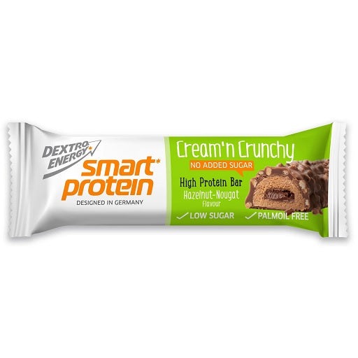Dextro Energy Smart Protein Cream'n Crunchy Bar 12 x 45g Peanut Caramel