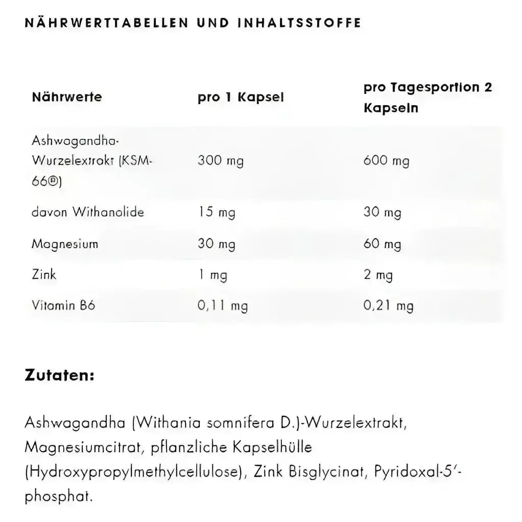 ESN Ashwa Pro 120 Kapseln