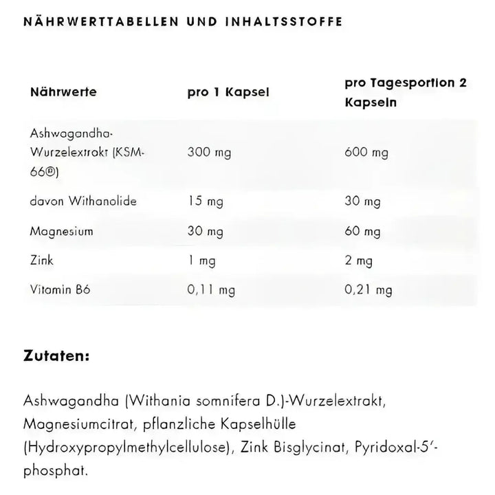 ESN Ashwa Pro 120 Kapseln