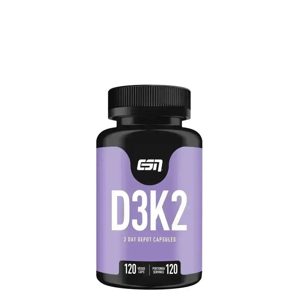 ESN Vitamin D3 + K2 120 Kapsel