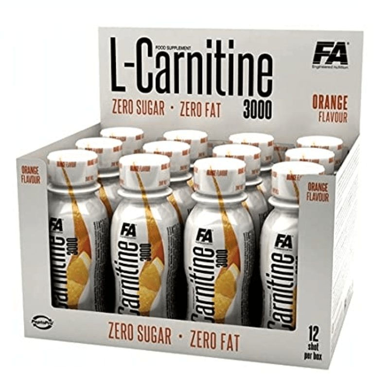 FA Nutrition Wellness Line L-Carnitine 3000 Shot 12x100ml