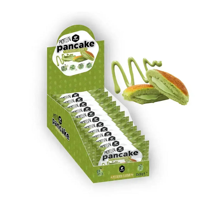Protein Pancake Display Box von Go Fitness für gesunde, energiereiche Snacks