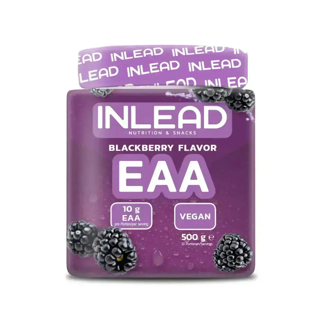 Schwarze Johannisbeere Vegan EAA Supplement von Inlead EAA 500g für essentielle Aminosäuren
