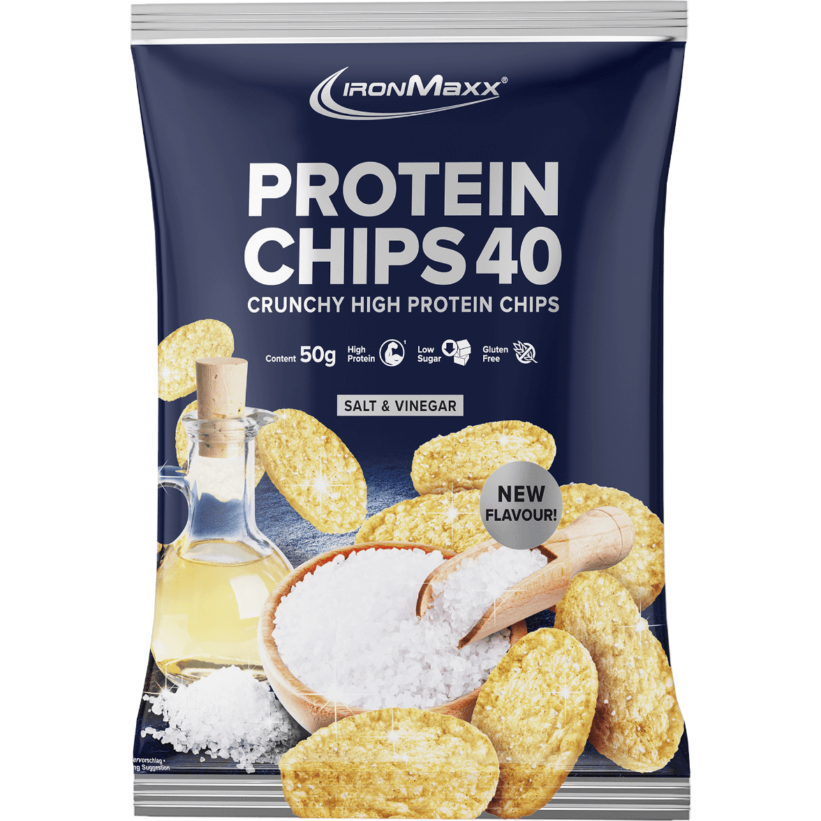 Ironmaxx Protein Chips 40 5x50g