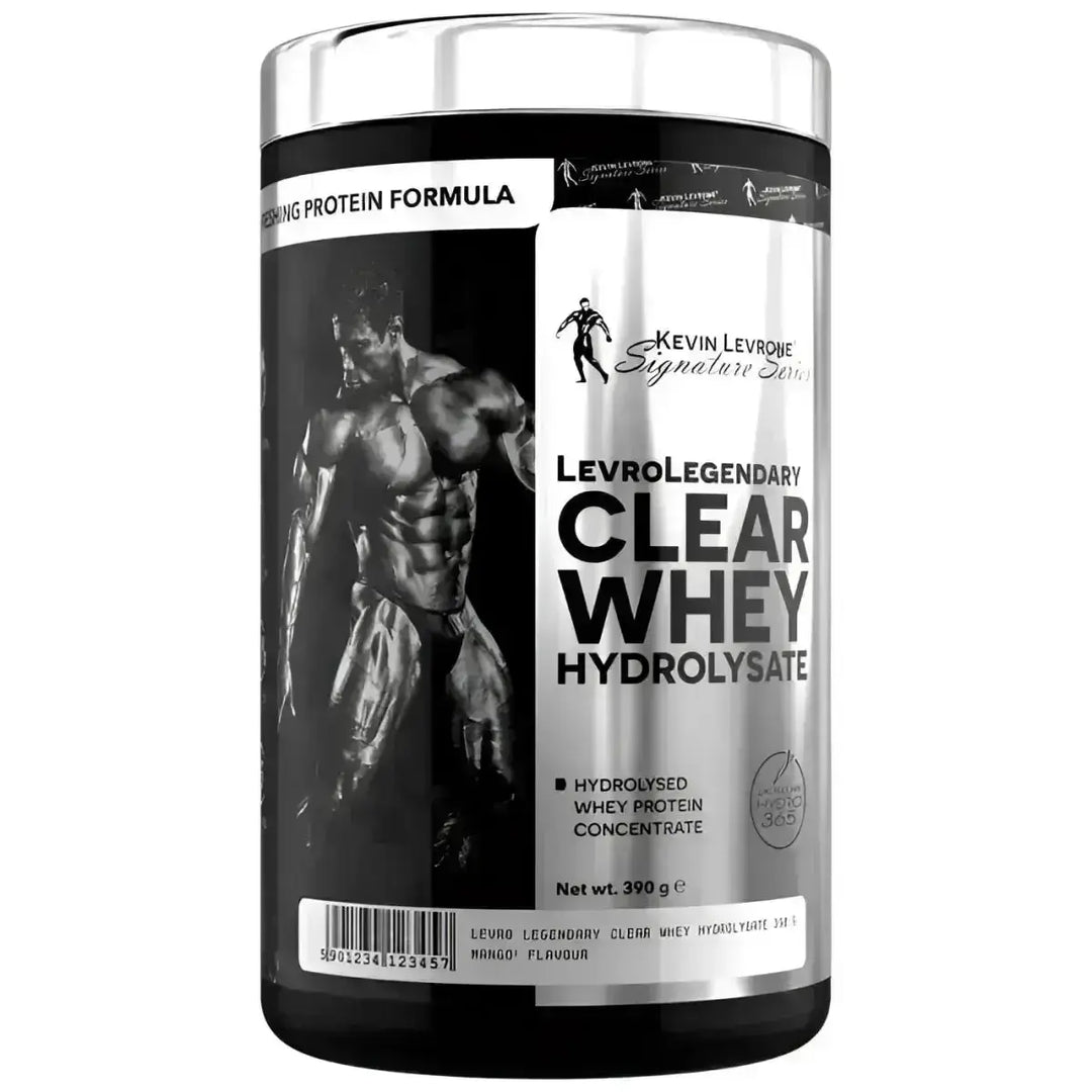 Kevin Levrone Clear Whey Hydrolisate Proteinpulver in 390g Pack, Levrone Clear whey