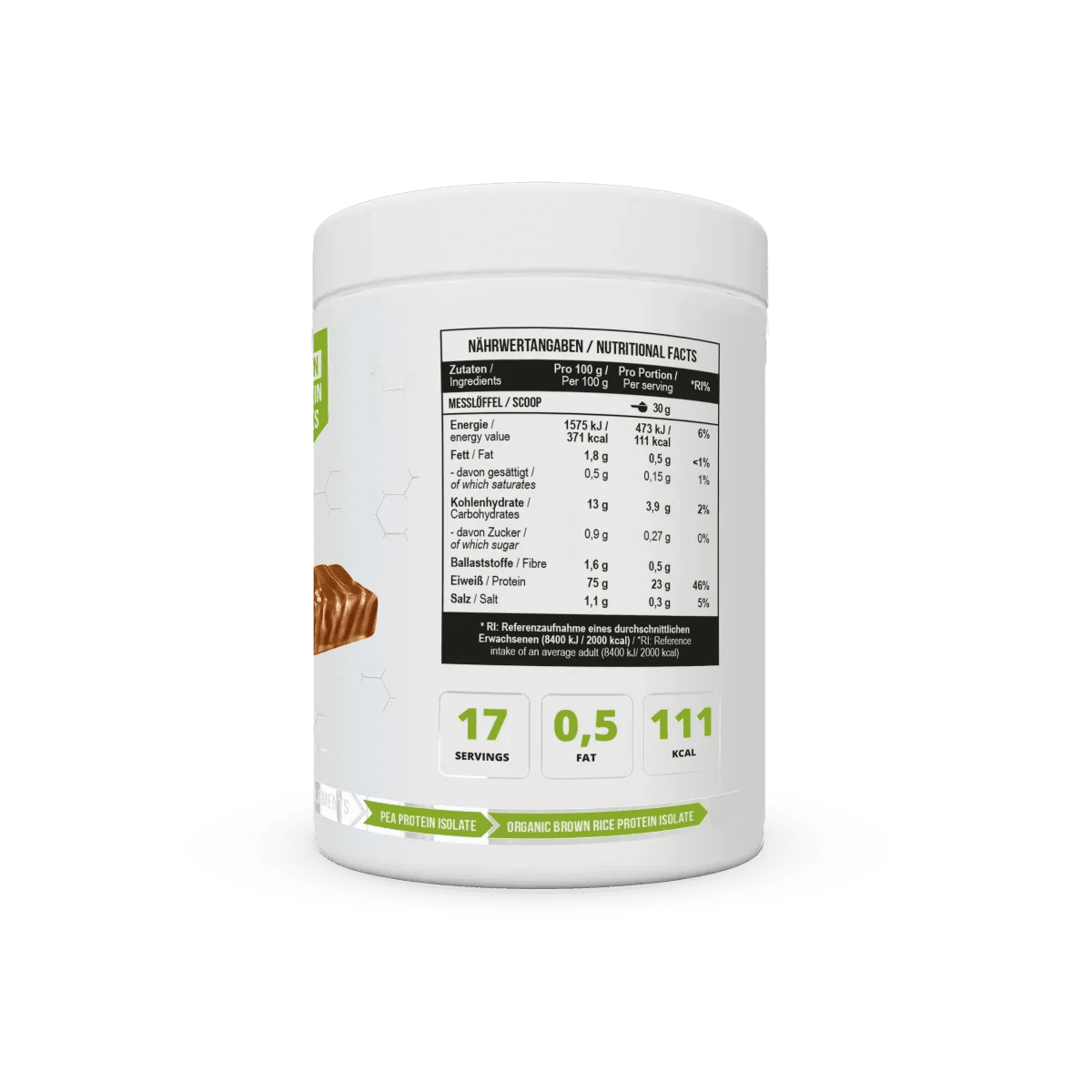 MST Vegan Mix Protein Isolat 510g Dose