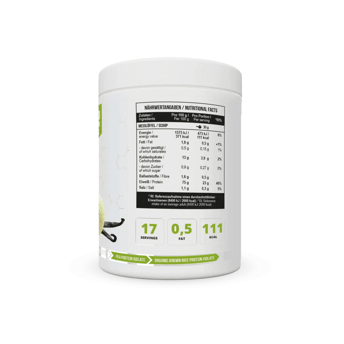 MST Vegan Mix Protein Isolat 510g Dose