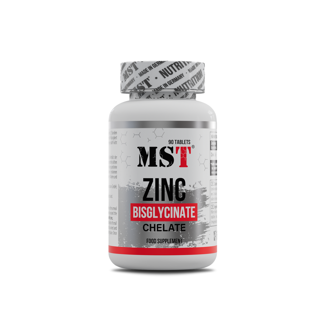 MST - Zinc Chelate Bisglycinate 90 Tabletten MST