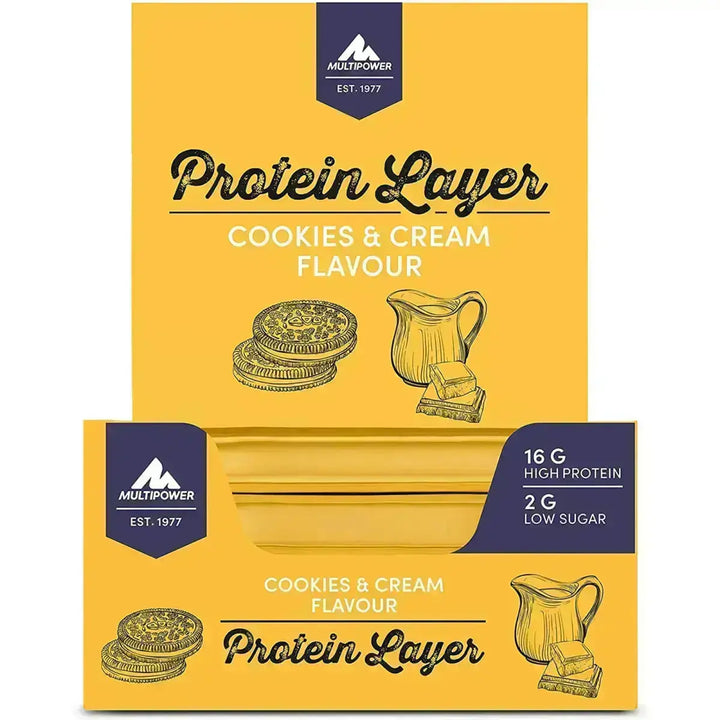 Multipower Power Layer Protein Bar 18x 50g
