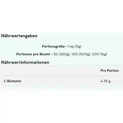 MyProtein Glutamin 500g