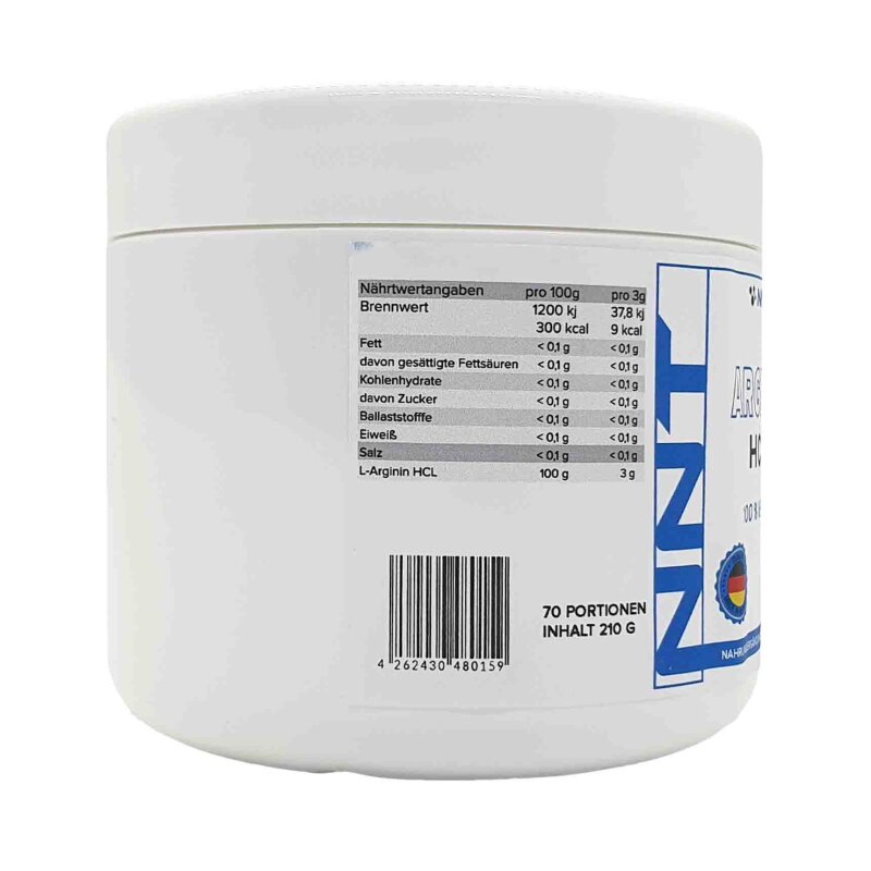 NNT Arginin 210g NNT Labs