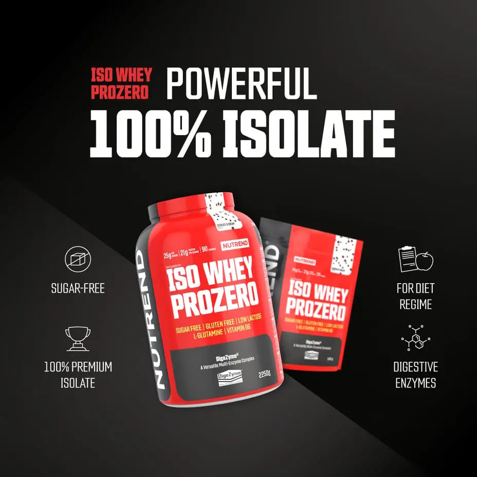 Nutrend ISO WHEY PROZERO 2250g NUTREND