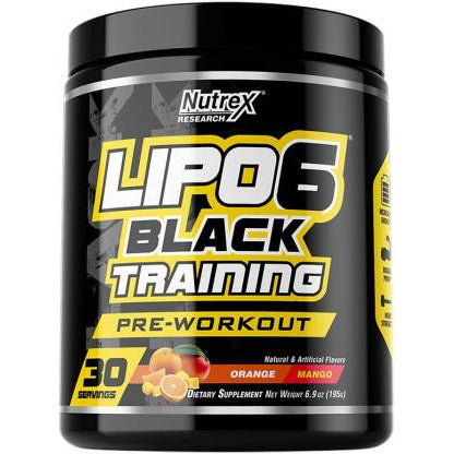 Nutrex Lipo 6 Black TRAINING Pre-Workout 201g 30 Serv