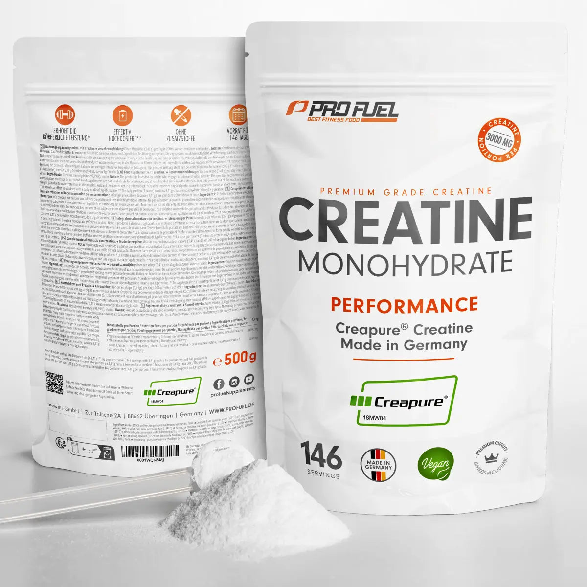 ProFuel Creatine 100% Creapure - 500g ProFuel