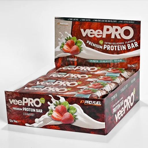ProFuel veePRO CRISP Protein Riegel 12er Pack