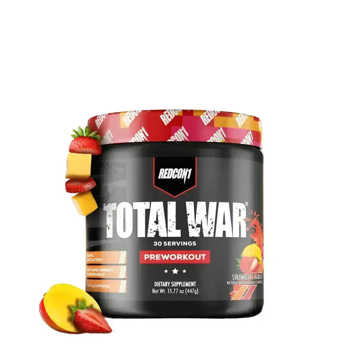 Redcon1 Total War 392g Preworkout mit Citrullin Malat für extremen Fokus