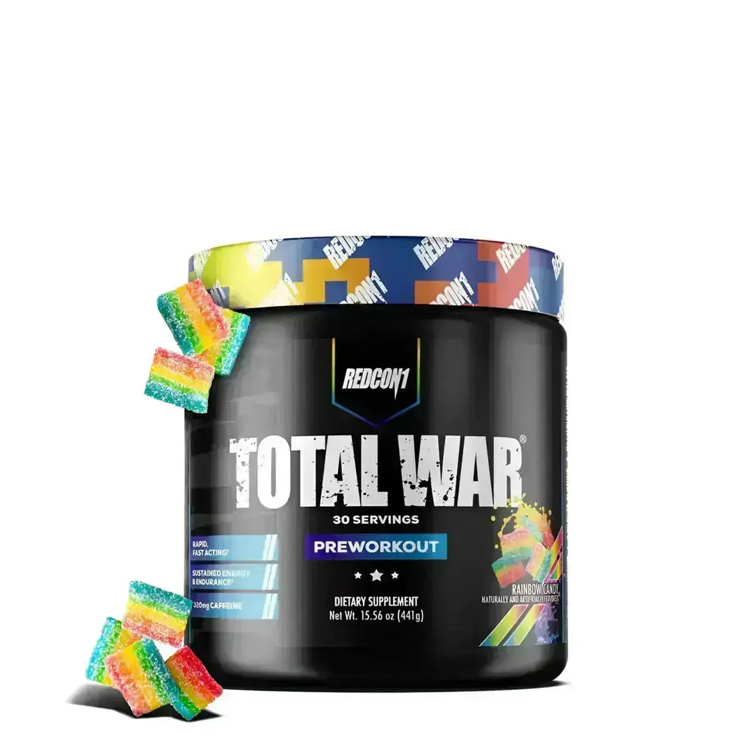 Schwarzer Tub Total War von Redcon1 mit Citrullin Malat für extremer Fokus