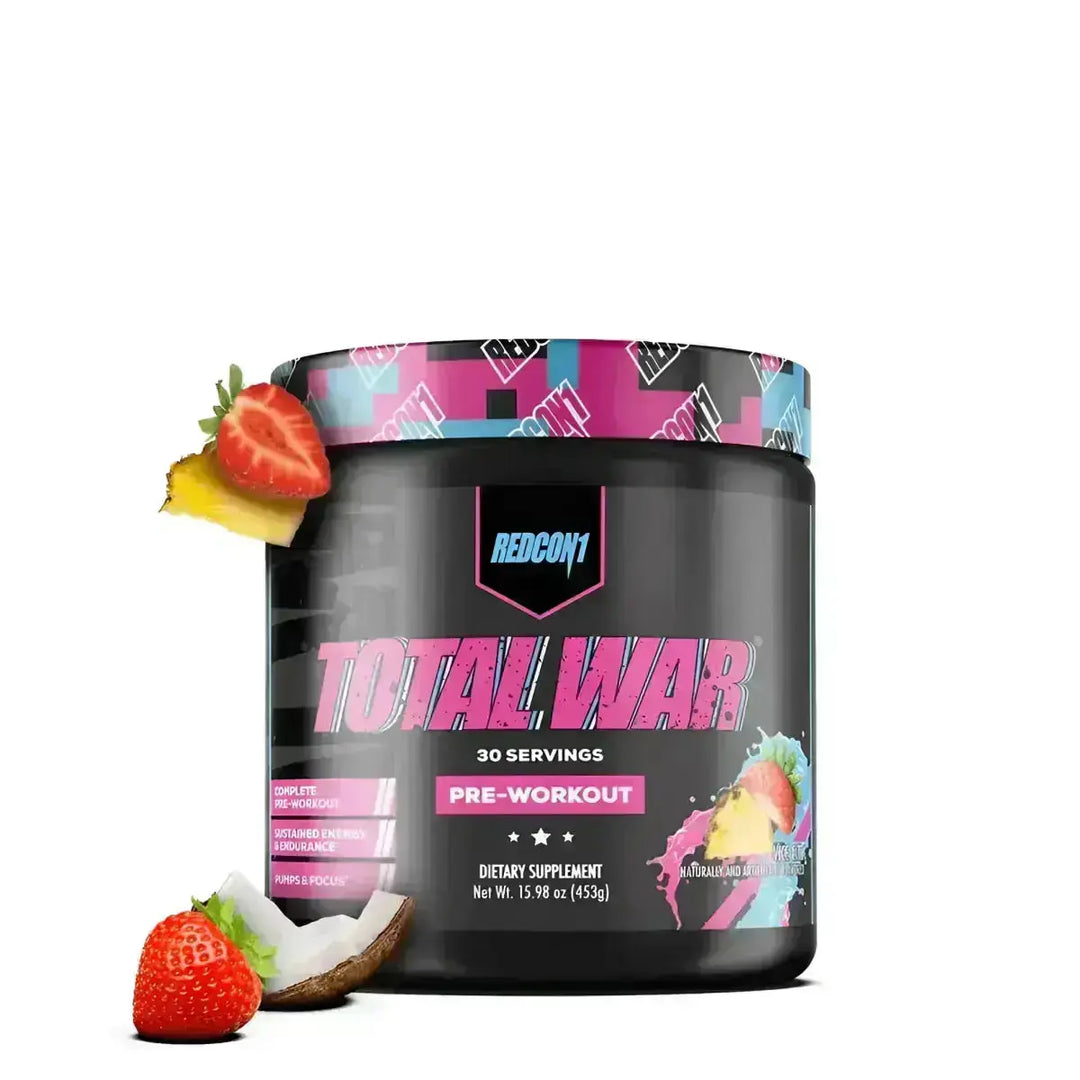 Redcon1 Total War 392g Pre-Workout für extremer Fokus mit Citrullin Malat