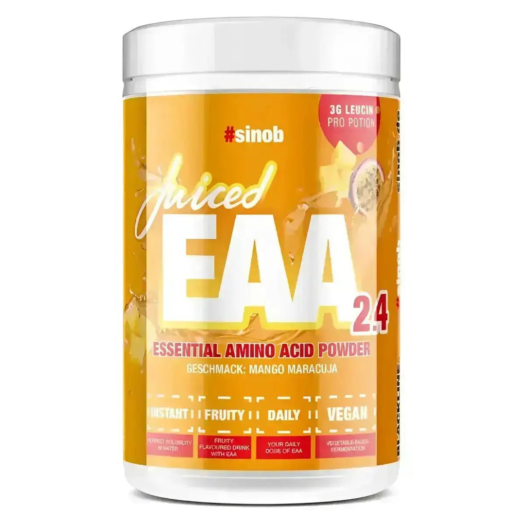 Sinob Juiced EAA 2.4 450g - Mango Maracuja - Sportnahrung