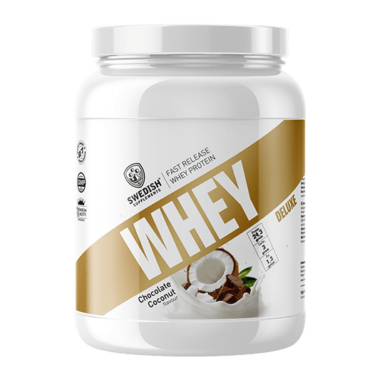 Swedish Supplements Whey Protein Deluxe 900g BEUTEL