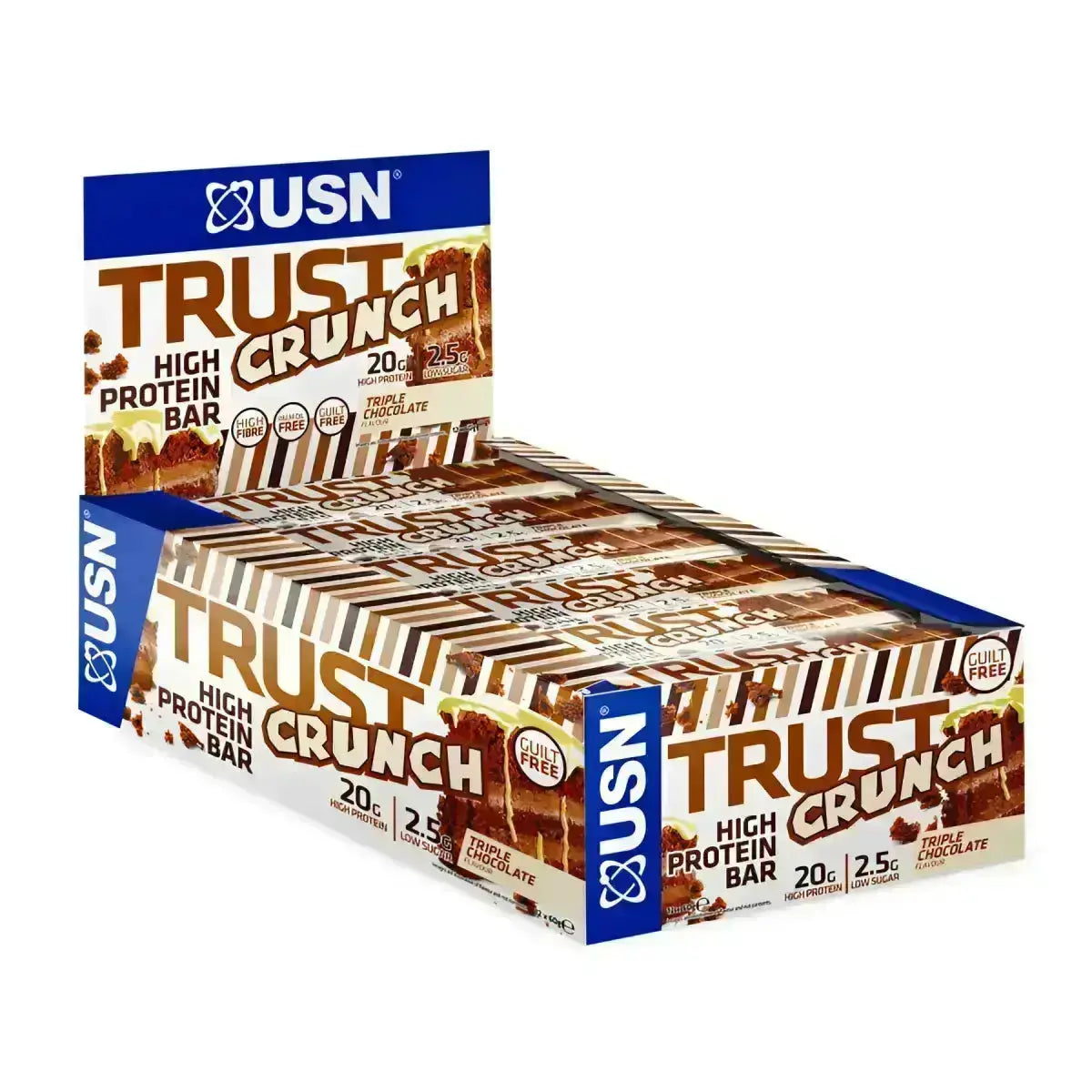 USN TRUST Crunch Bars 12x60g