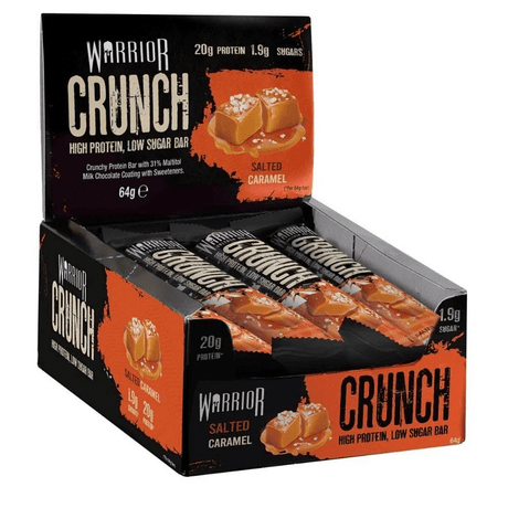 Warrior Crunch High Protein Low Sugar Bar 12x64g