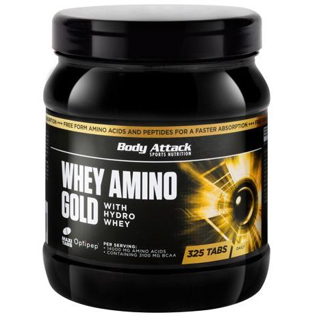 Body Attack Whey Amino Gold 325 Tabletten