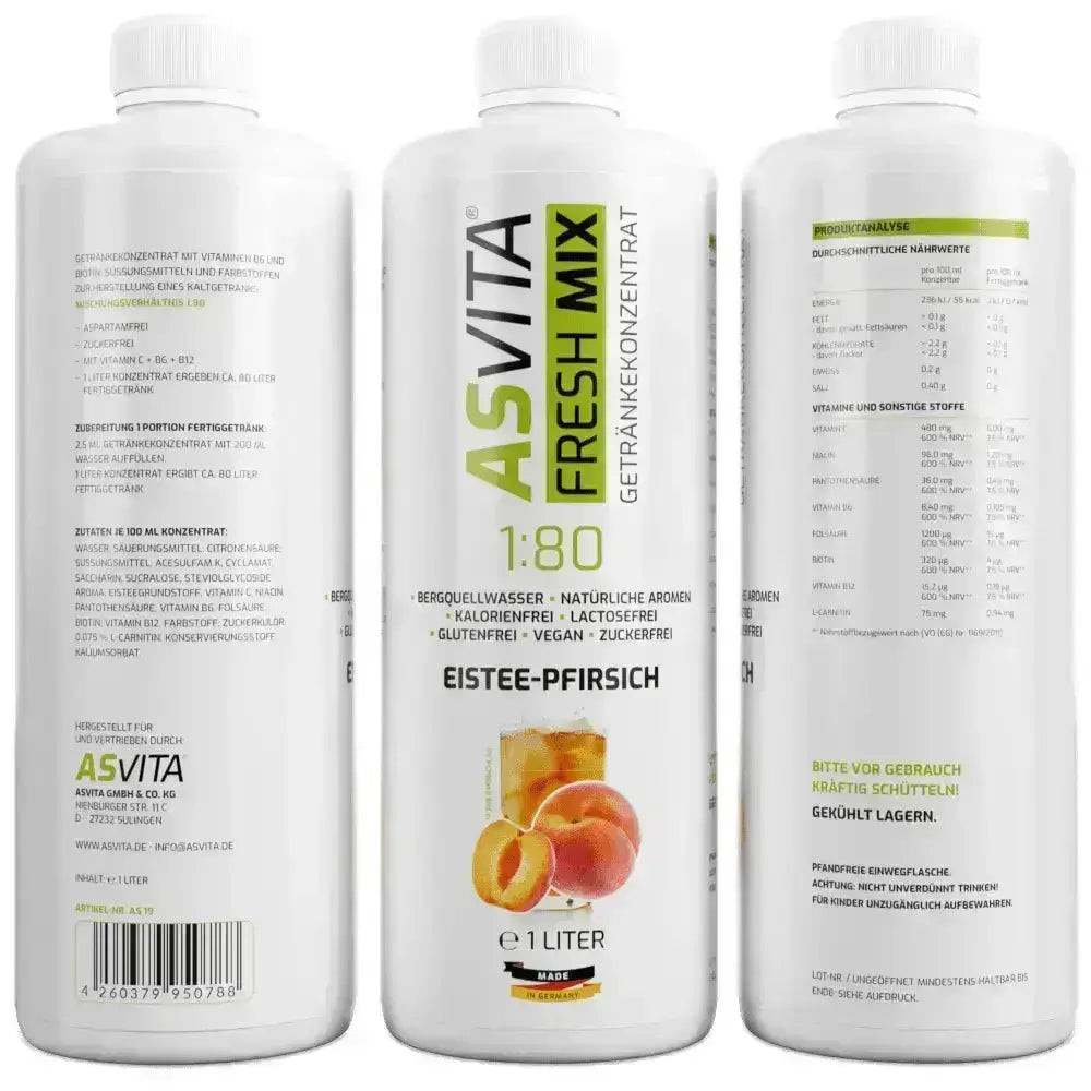 ASVita Fresh Mix Mineralgetränk - 1L
