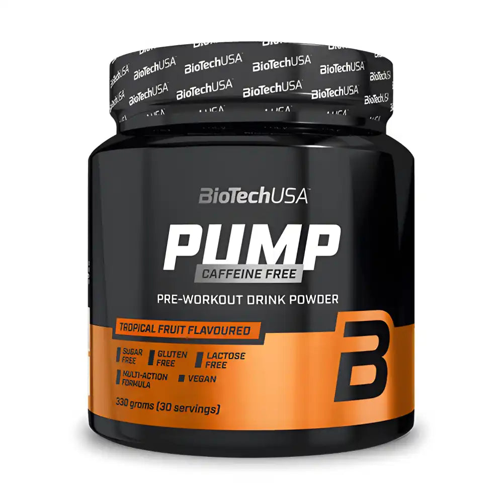 BioTech Pump Caffein Free Pre-Workout 330g 30 Serv.