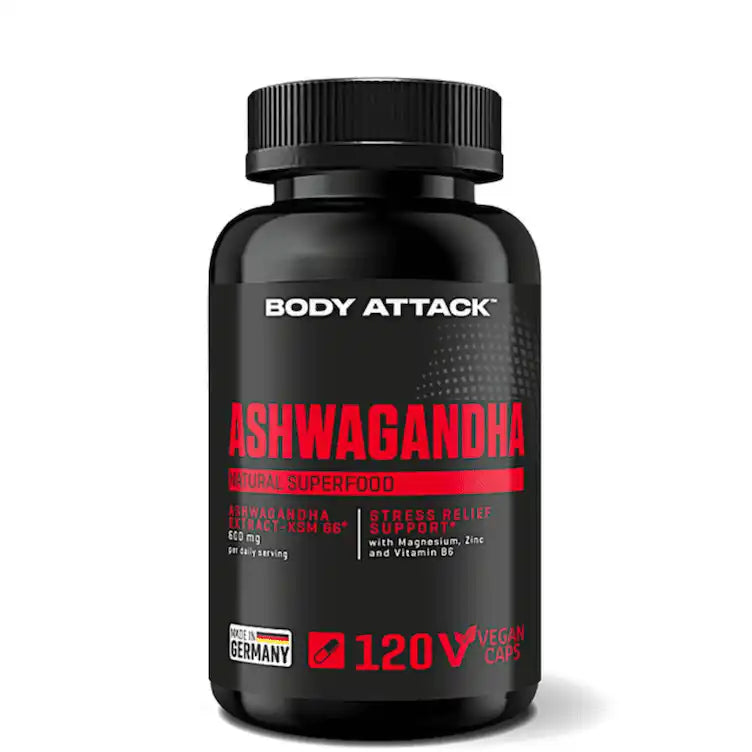 Body Attack Ashwagandha 120 Kapseln