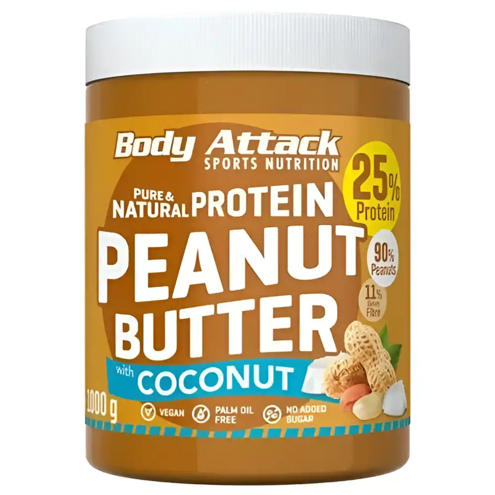 Body Attack Peanut Butter 1000g