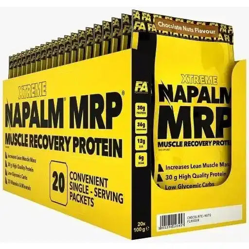 FA Nutrition Napalm MRP 20x100g Single Serving Packets