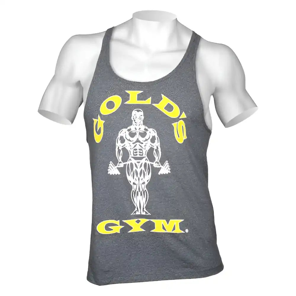 Gold´s Gym Classic Stringer Tank Top - Hellgrau