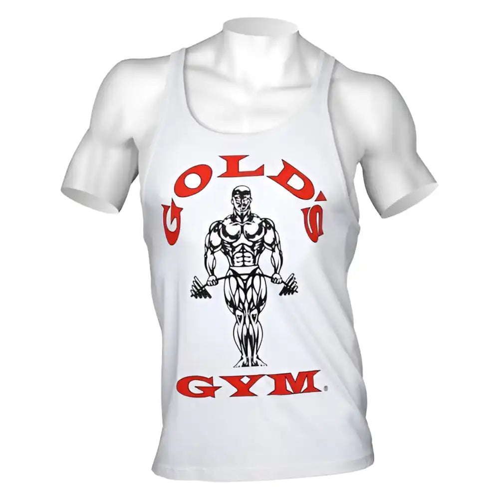 Gold´s Gym Classic Stringer Tank Top - Weiss