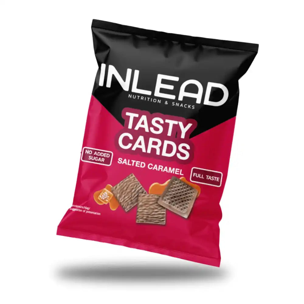 INLEAD Tasty Cards 52g Salted Caramel - Snacks