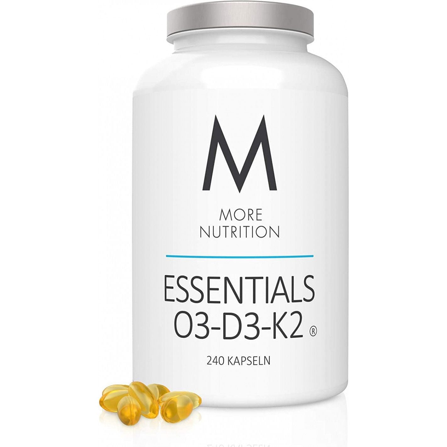 More Nutrition Essentials O3-D3-K2 - 240 Kapseln