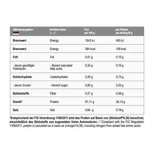 MST - Best Isolate Protein 900g