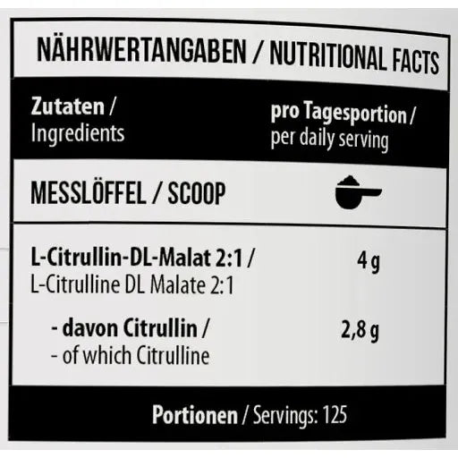 MST - Citrulline 2:1 - 500g neutral RAW