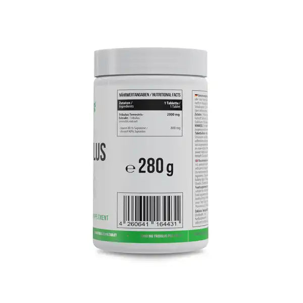 Weißer Supplementbehälter von MST - Healthy Tribulus 2000mg mit reines l-arginin